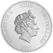 2 Dollars - Elizabeth II Anakin Skywalker obverse image