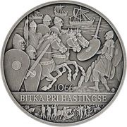 2 Dollars - Elizabeth II Battle of Hastings, Niue, 2022 reverse image