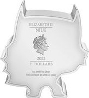 2 Dollars - Elizabeth II Batman obverse image