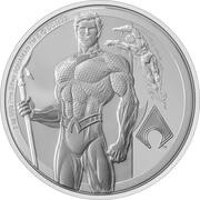2 Dollars - Elizabeth II Aquaman Classic, Niue, 2022 reverse image