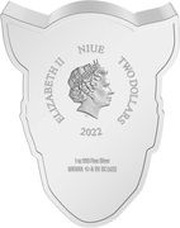 2 Dollars - Elizabeth II Catwoman obverse image