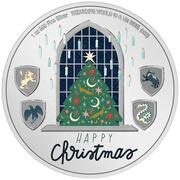 2 Dollars - Elizabeth II Season's Greetings, Niue, 2022 reverse image