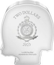 2 Dollars - Charles III Aquaman obverse image