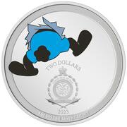 2 Dollars - Charles III Oswald the Lucky Rabbit obverse image