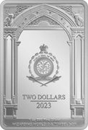 2 Dollars - Charles III Fluffy obverse image