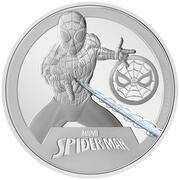 2 Dollars - Charles III Spider-Man, Niue, 2023 reverse image