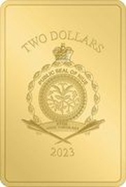 2 Dollars - Charles III Suicide Squad obverse image