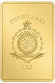 2 Dollars - Charles III Iron Man obverse image