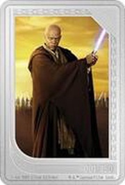 2 Dollars - Charles III Mace Windu, Niue, 2023 reverse image