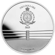 2 Dollars - Charles III Muhammad Ali obverse image