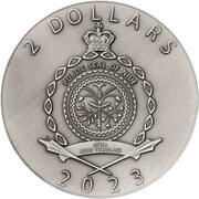 2 Dollars - Charles III Treasures of ancient civilizations III obverse image
