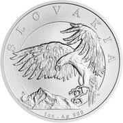 2 Dollars - Charles III Golden Eagle, Niue, 2024 reverse image