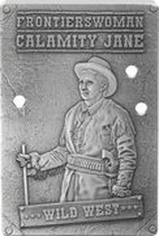 2 Dollars - Charles III Calamity Jane, Niue, 2024 reverse image