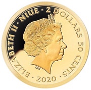 2 Dollars 50 Cents - Elizabeth II Georg Ots obverse image