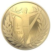 2 Dollars 50 Cents - Charles III Winter Olympics 1924, Niue, 2024 reverse image