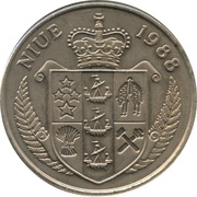 5 Dollars - Elizabeth II J.F. Kennedy "Ich bin ein Berliner" obverse image