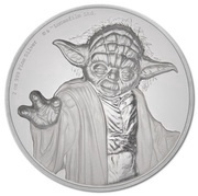5 Dollars - Elizabeth II Yoda, Niue, 2018 reverse image
