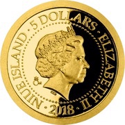 5 Dollars - Elizabeth II Prague: National Theatre obverse image