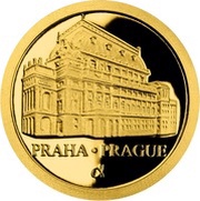 5 Dollars - Elizabeth II Prague: National Theatre, Niue, 2018 reverse image