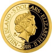 5 Dollars - Elizabeth II Saint Florian obverse image