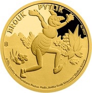 5 Dollars - Elizabeth II Butterfingers, Niue, 2019 reverse image