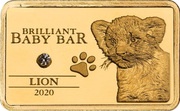 5 Dollars - Elizabeth II Baby Lion, Niue, 2020 reverse image