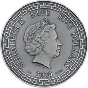 5 Dollars - Elizabeth II Nine Dragons obverse image