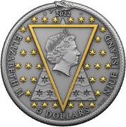 5 Dollars - Elizabeth II Dr. John Dee obverse image