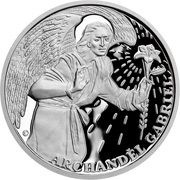 5 Dollars - Elizabeth II Archangel Gabriel, Niue, 2022 reverse image