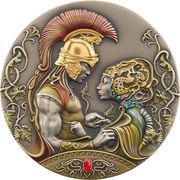 5 Dollars - Elizabeth II Medea and Jason, Niue, 2022 reverse image