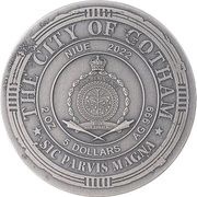 5 Dollars - Charles III Batman obverse image