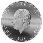 5 Dollars - Charles III Z Force obverse image