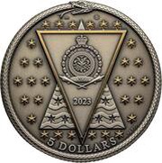 5 Dollars - Charles III Homunculus Paracelsus obverse image