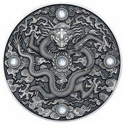5 Dollars - Charles III Chinese Qing Dynasty, Niue, 2023 reverse image