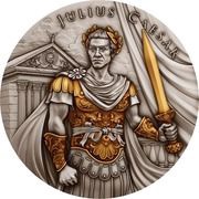 5 Dollars - Charles III Julius Caesar, Niue, 2023 reverse image