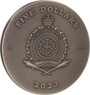 5 Dollars - Charles III Golden Owl obverse image