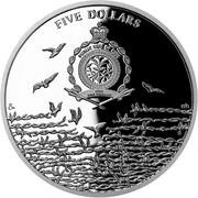 5 Dollars - Charles III Socialism with a human face obverse image