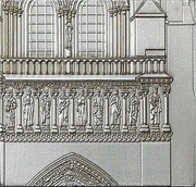 10 Dollars - Elizabeth II Cathedral Notre Dame: 9/14, Niue, 2014 reverse image
