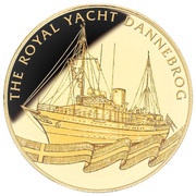 10 Dollars - Elizabeth II Royal Yacht Dannebrog, Niue, 2019 reverse image