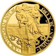 10 Dollars - Elizabeth II Martyrdom, Niue, 2019 reverse image