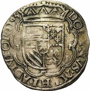 2 Patards / Stivers - Philip II, Belgium, 1593 reverse image