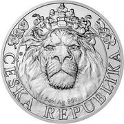 10 Dollars - Elizabeth II Czech Lion, Niue, 2022 reverse image