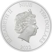 10 Dollars - Elizabeth II Anakin vs. Obi-Wan obverse image
