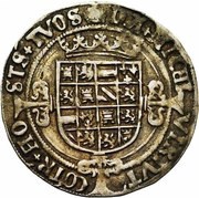 1 Silver Real - Charles V, Belgium, 1521-1545 reverse image