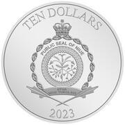 10 Dollars - Charles III Alice in Wonderland obverse image