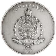 10 Dollars - Charles III Argonath obverse image