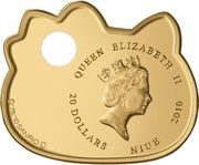 20 Dollars - Elizabeth II Kitty: Centre obverse image
