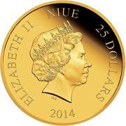25 Dollars - Elizabeth II Pluto obverse image