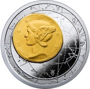 25 Dollars - Elizabeth II Fortuna Redux, Niue, 2014 reverse image
