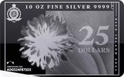 25 Dollars - Charles III SilverNote Coinbar obverse image